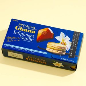 Lotte Premium Ghana roh infiniment Vanille Schokolade
