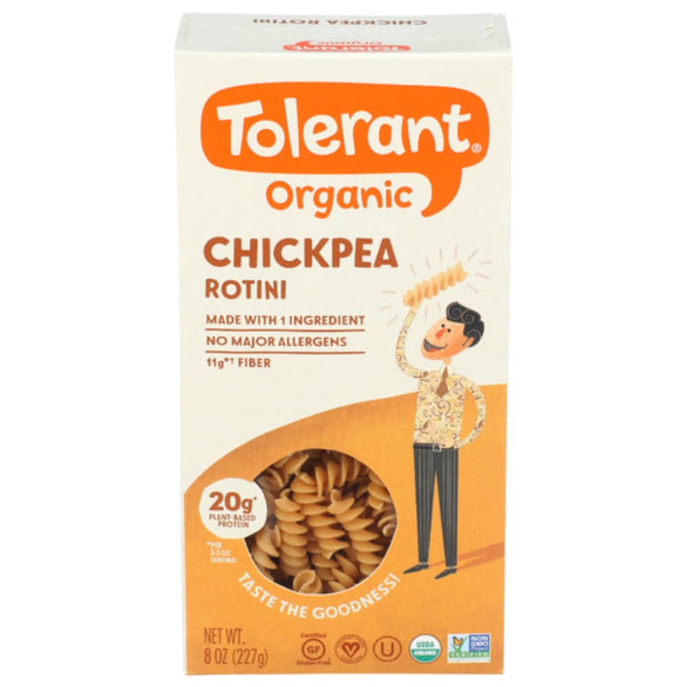 Tolerant – Bio Kichererbsen Rotini Pasta
