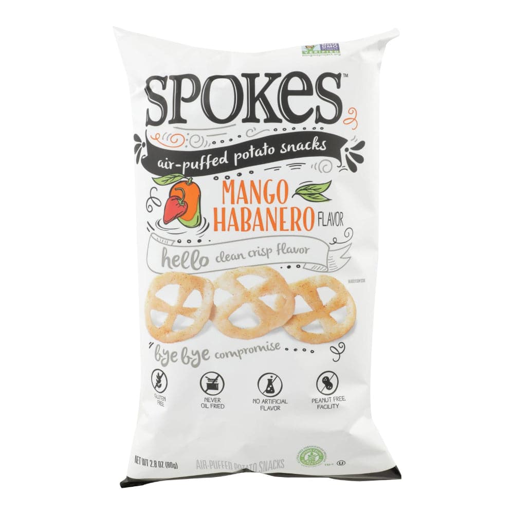 Speichen – Puffed Kartoffel Snacks Mango Habanero