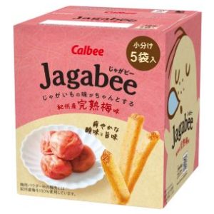 Calbee, Jagabee, ume Geschmack, – 80g