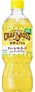 Suntory, Boss, Craft Boss, Teelimonade mit kühler Limette, 500ml