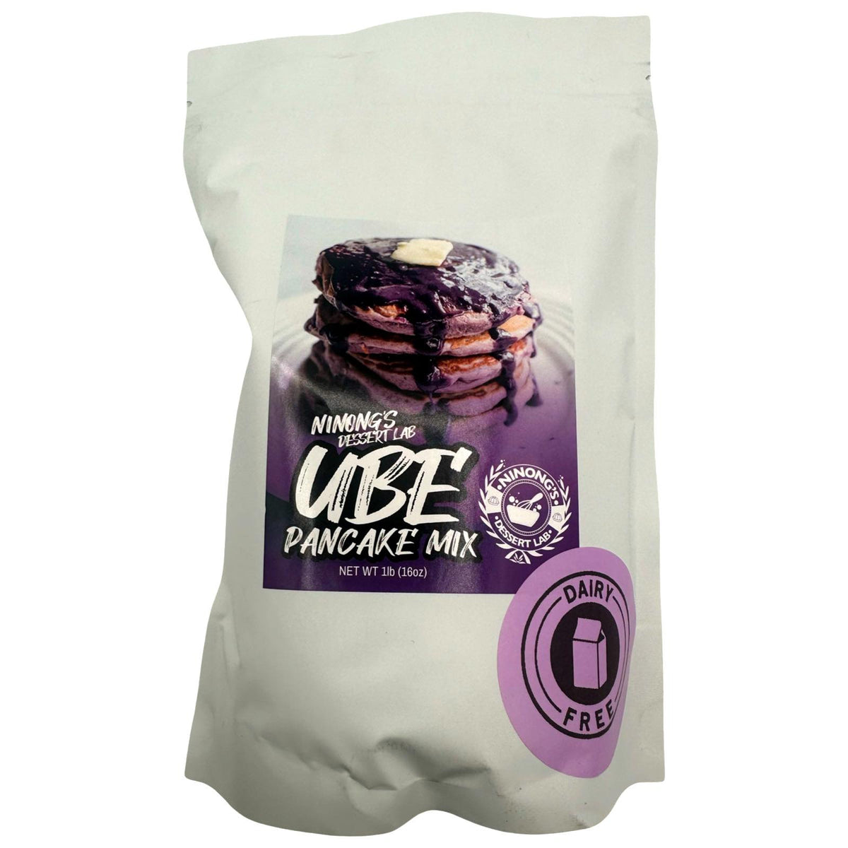 Ninong's Dessert Lab – Ube Pancake Mischung – DAIRY KOSTENLOS – 1 LB