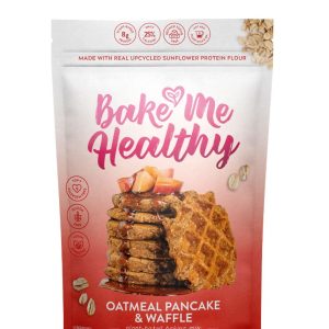 Backen Sie mich gesunde Haferflocken Pfannkuchen & Waffel pflanzliche Backmischung