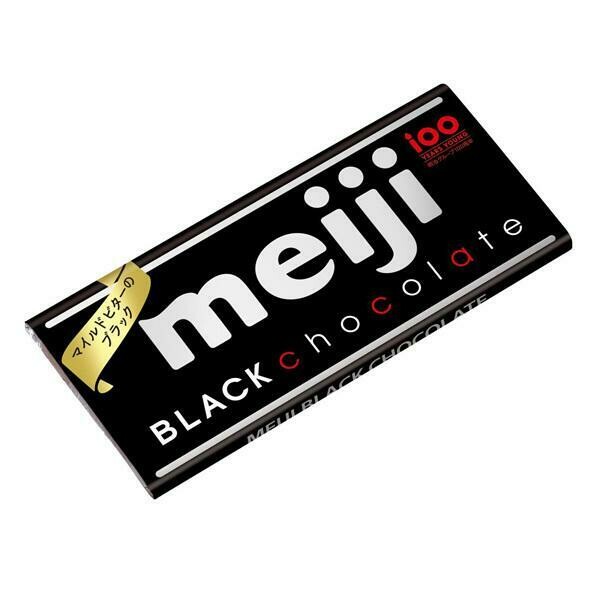 Meiji “Schwarze Schokolade” 50g