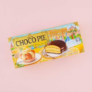 Lotte Yukari no Land Choco Pie Zitrone Custard Petit Choux