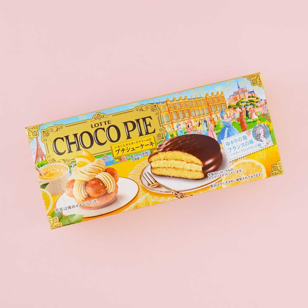 Lotte Yukari no Land Choco Kuchen – Zitronenpudding Petit Choux