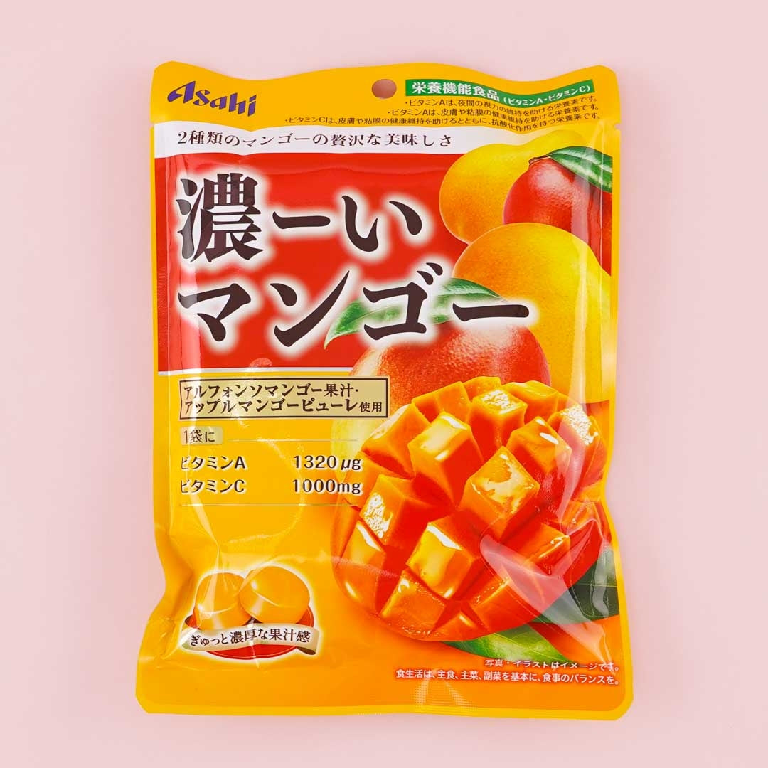 Asahi Dunkle Mango Süßigkeiten