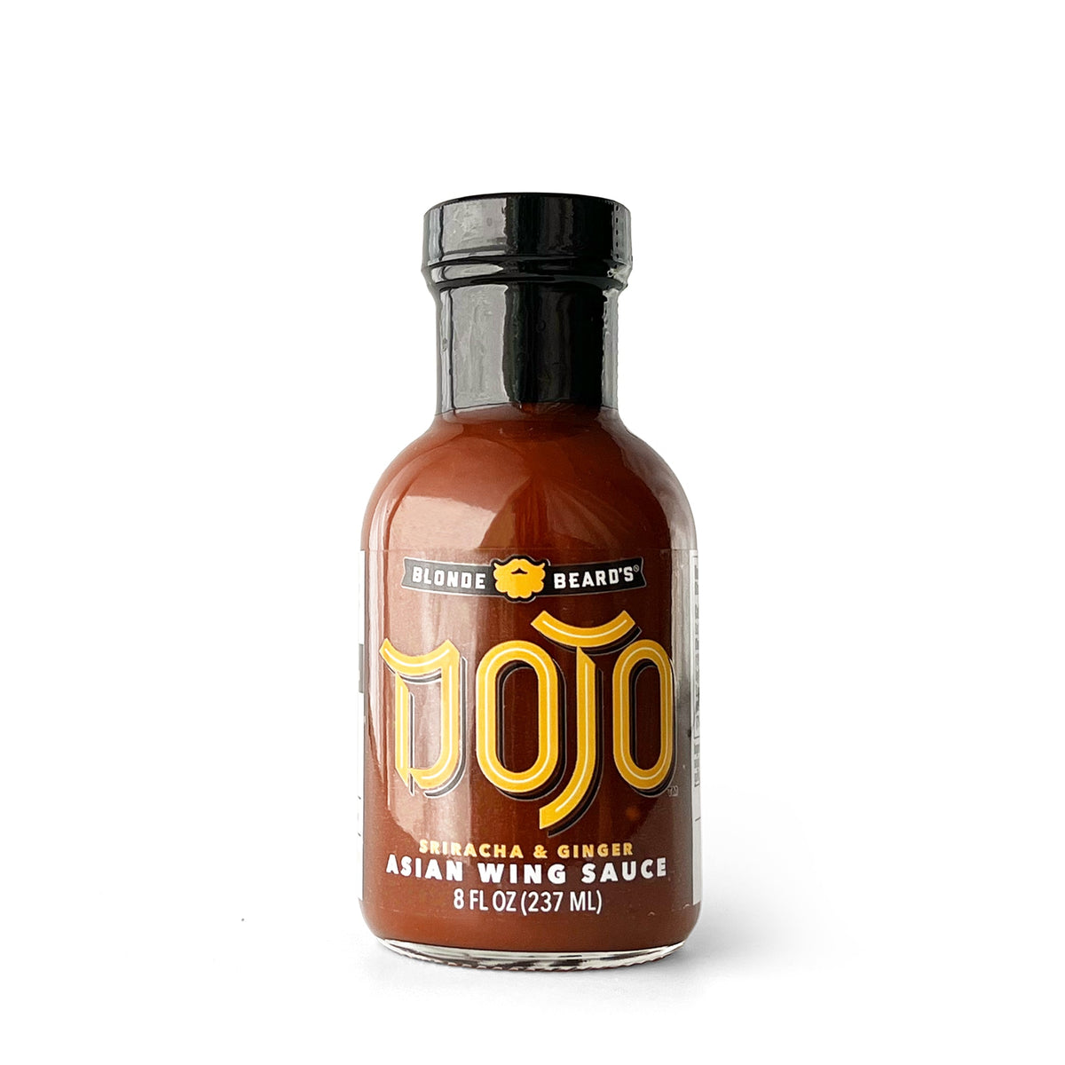 Blonde Beard's Dojo Asian Wing Sauce Flasche – 12 Flaschen x 5 Unzen Fall