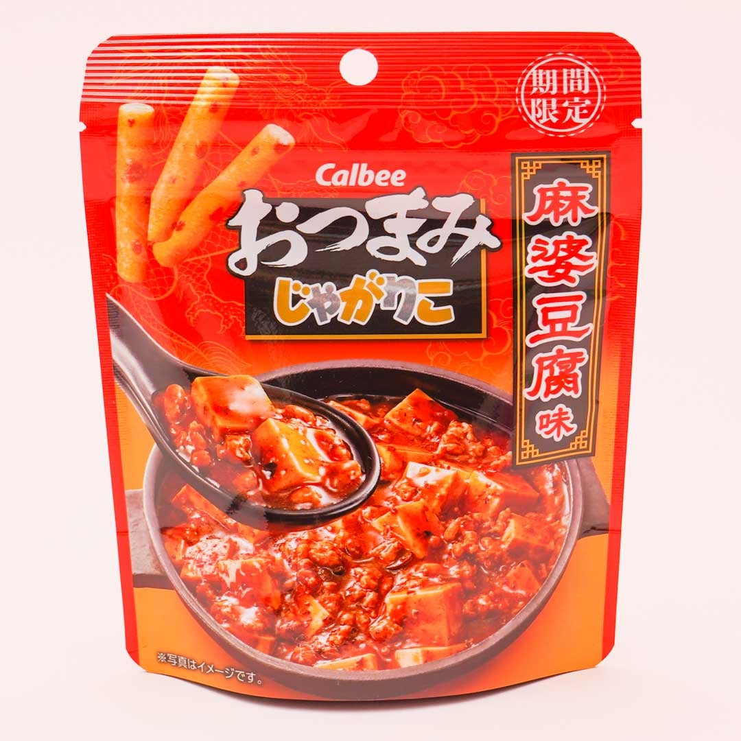 Jagariko Otsumami Kartoffel-Snackpaket – Mapo Tofu