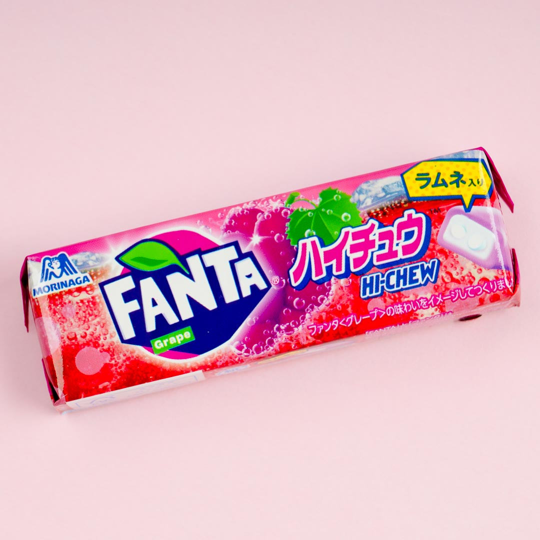 Fanta X Hi-Chew Süßigkeiten – Traube