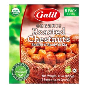 Galil Bio geröstete Kastanien