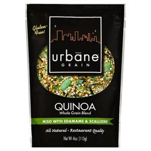 Urbanes Getreide – Miso mit Edamam & Schalotten Quinoa-Mischung