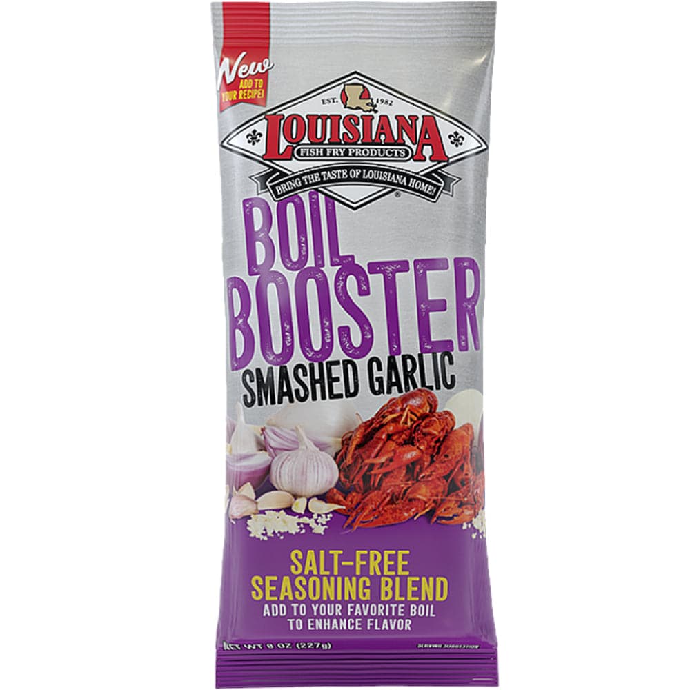 Louisiana Fisch Fry – Boil Booster Zerkleinerter Knoblauch, 8 Oz