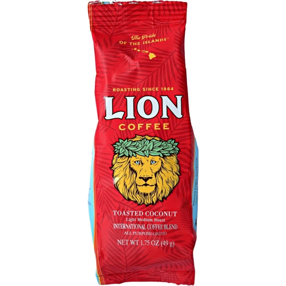 Lion Kaffee – Kaffee geröstete Kokosnuss, 1,75 Oz