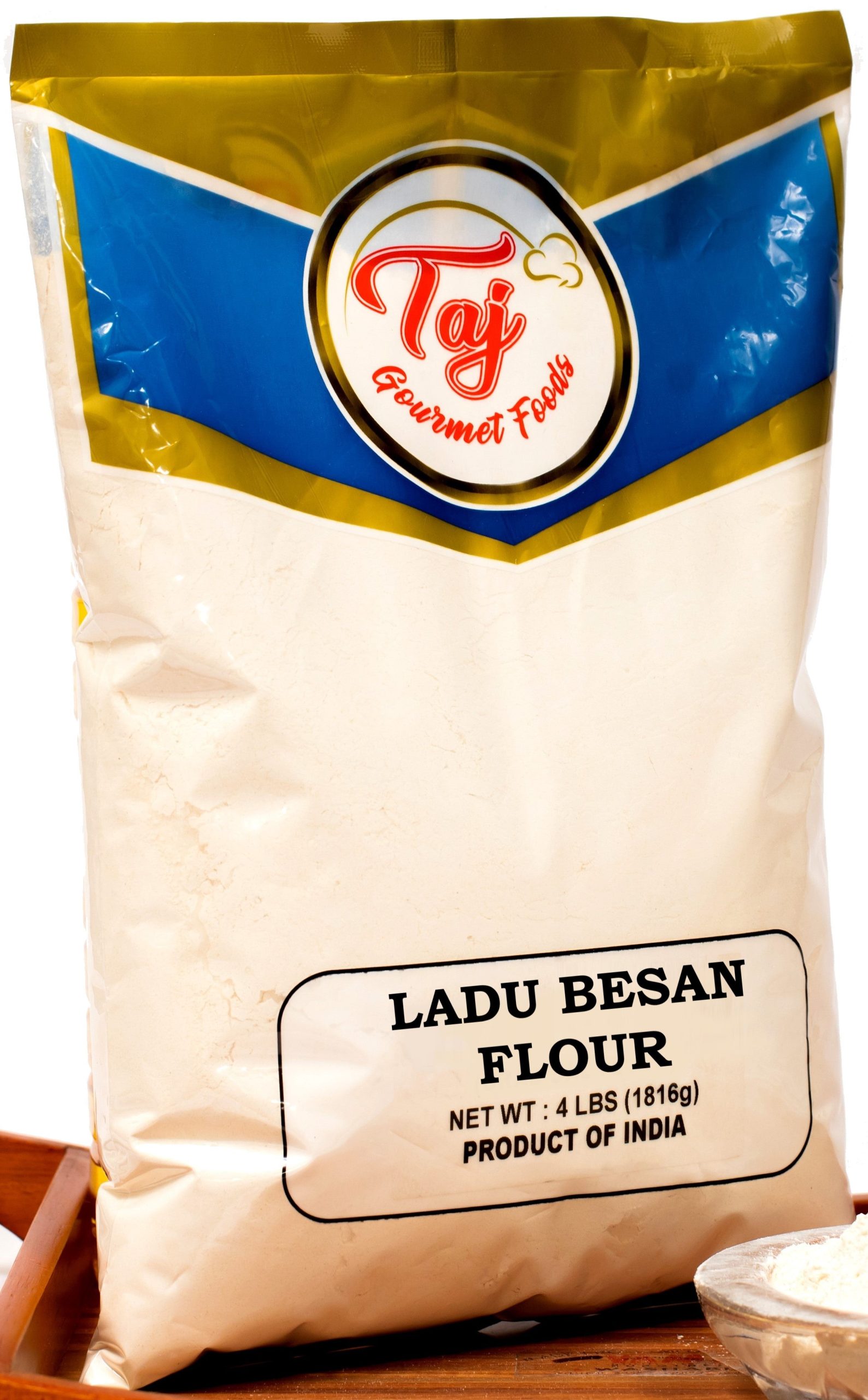 TAJ Ladu Besan Mehl, 4lbs