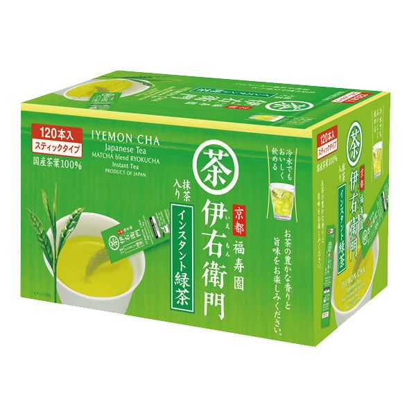 Iyemon Instant Grüner Tee Mactha Pulver 120 Stick – Tokyo Snack Land