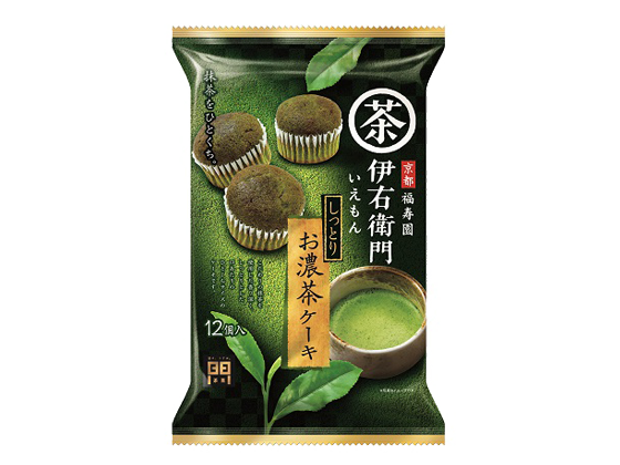 Montowaru, Matcha Cup Kuchen, Moist Kuchen, Matcha Geschmack, 12 Stück