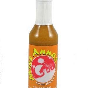 Miss Anna’s Knoblauch Habanero scharfe Sauce. – 5oz