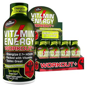 Vitamin Energy Shot Energy Workout 1.93 Fo – Packung mit 12 Stück