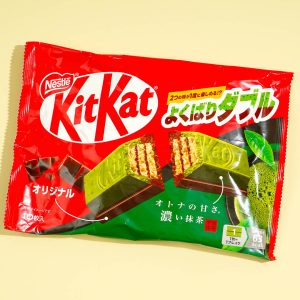 Kit Kat Yokubari Double Chocolates dunkle Matcha & Original
