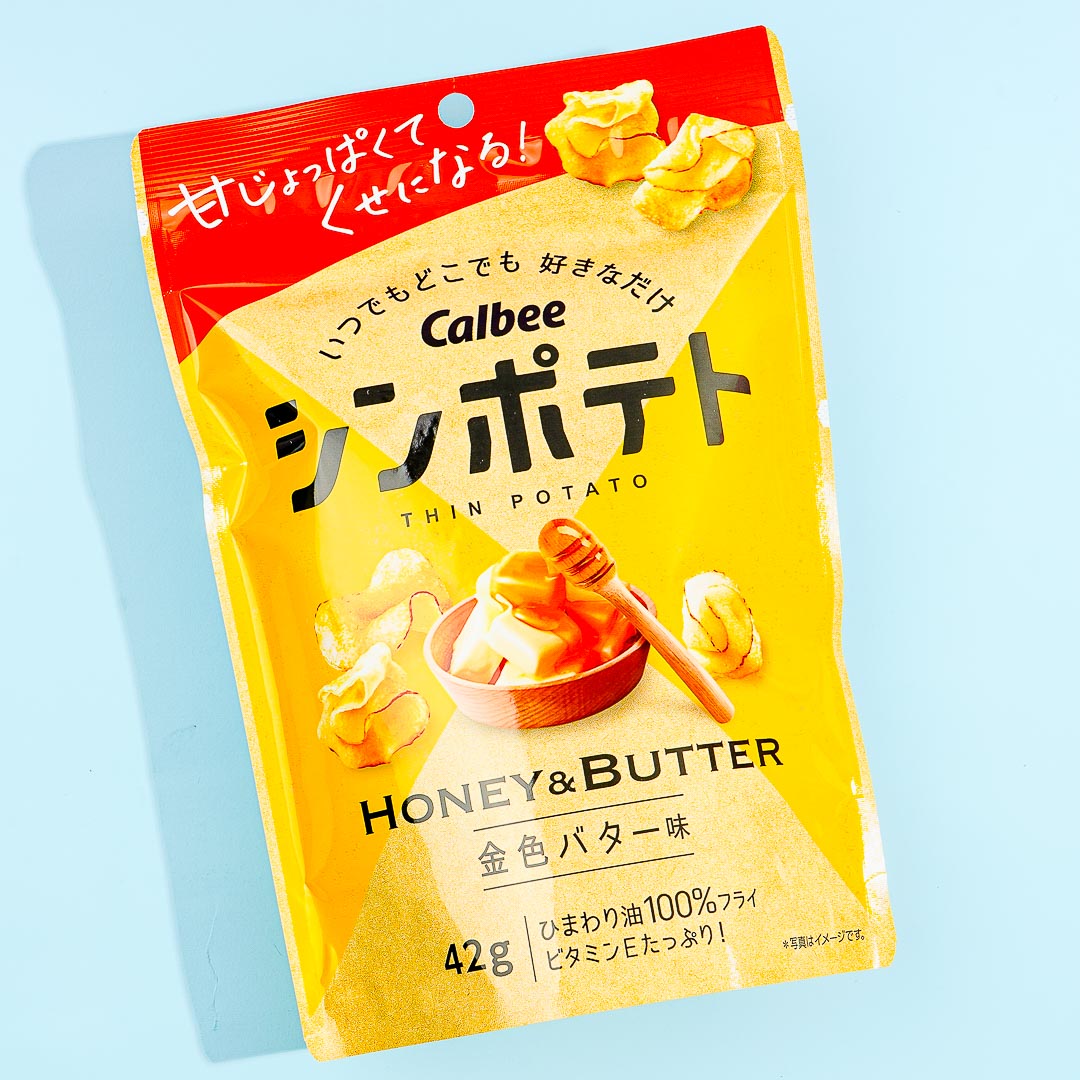 Calbee Dünne Kartoffelchips – Honig & Butter
