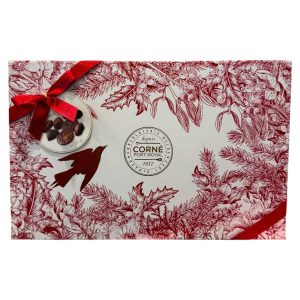 Corne Port Royal 28 ct Belgian Chocolates rote Schachtel