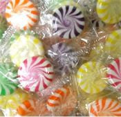 Verschiedene Früchte Starlight Minzbonbons