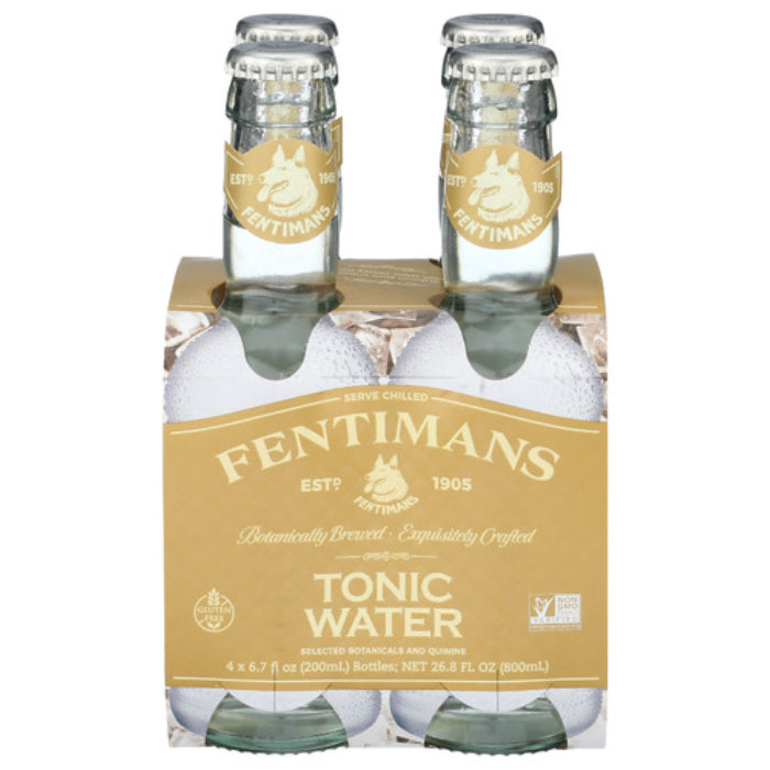 Fentimans – Mixer Tonic Water 4-Packung, 26.8 Fl Oz – Packung mit 6 Stück