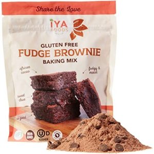 iya Lebensmittel llc – Mischung Fudge Brownie 12 Unzen – Packung mit 6