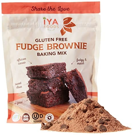 IYA FOODS LLC – Mischung FUDGE BROWNIE 12 OZ – Packung mit 6 Stück
