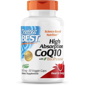 Ärzte am besten – hohe Absorption Coq10 100 mg, 30 Kapseln