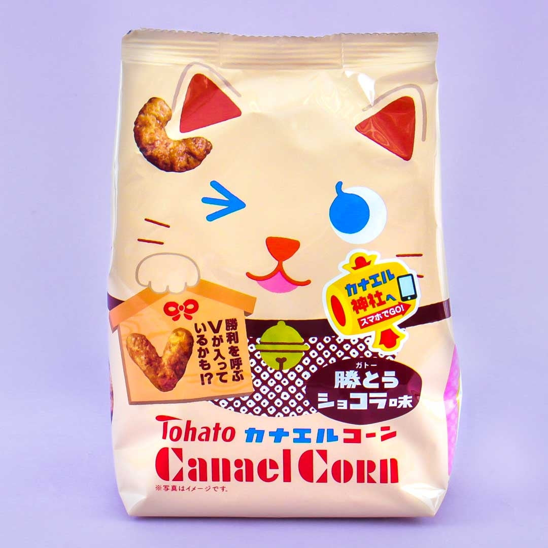 Tohato Lucky Karamell Mais Snacks – Schokolade