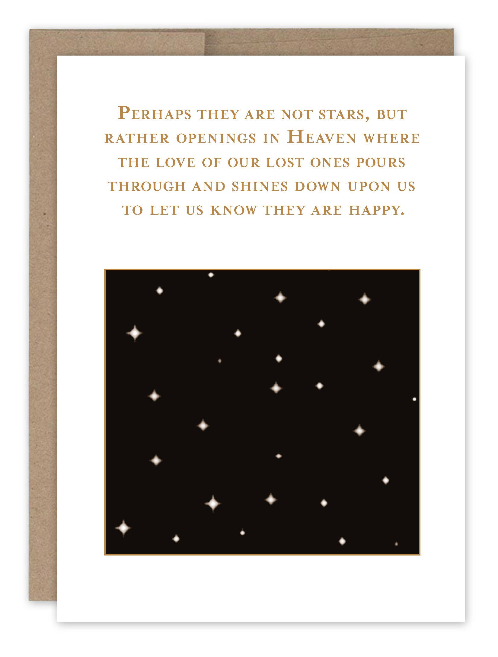 Shannon Martin Design – Stars in Heaven Sympathie Karte