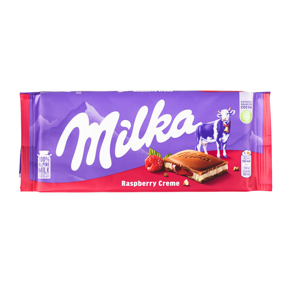 Milka Himbeer-Creme-Bar – 100g