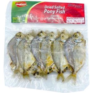 Sagana getrockneter gesalzener Ponyfisch – Saftsap – ausgeweidet – 200 g