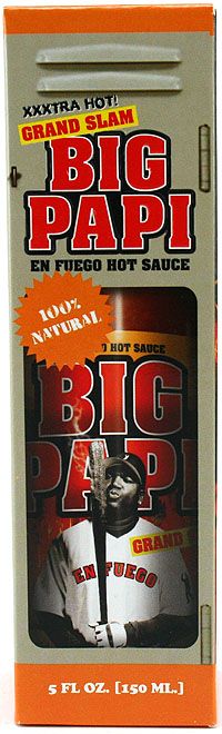 Große Papi En Fuego Grand Slam XXXtra Chilisauce (David Ortiz), 5oz