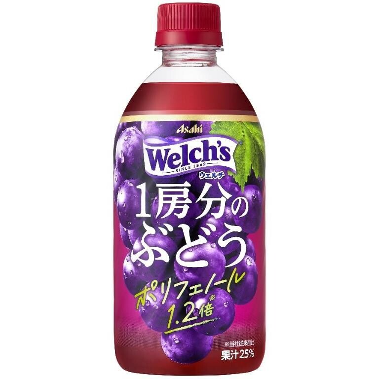 Asahi, Welch's, Traubensaft, 25%, 470ml