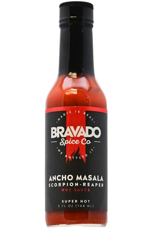 Bravado Spice Co Ancho Masala Skorpion Reaper Chilisauce, 5oz