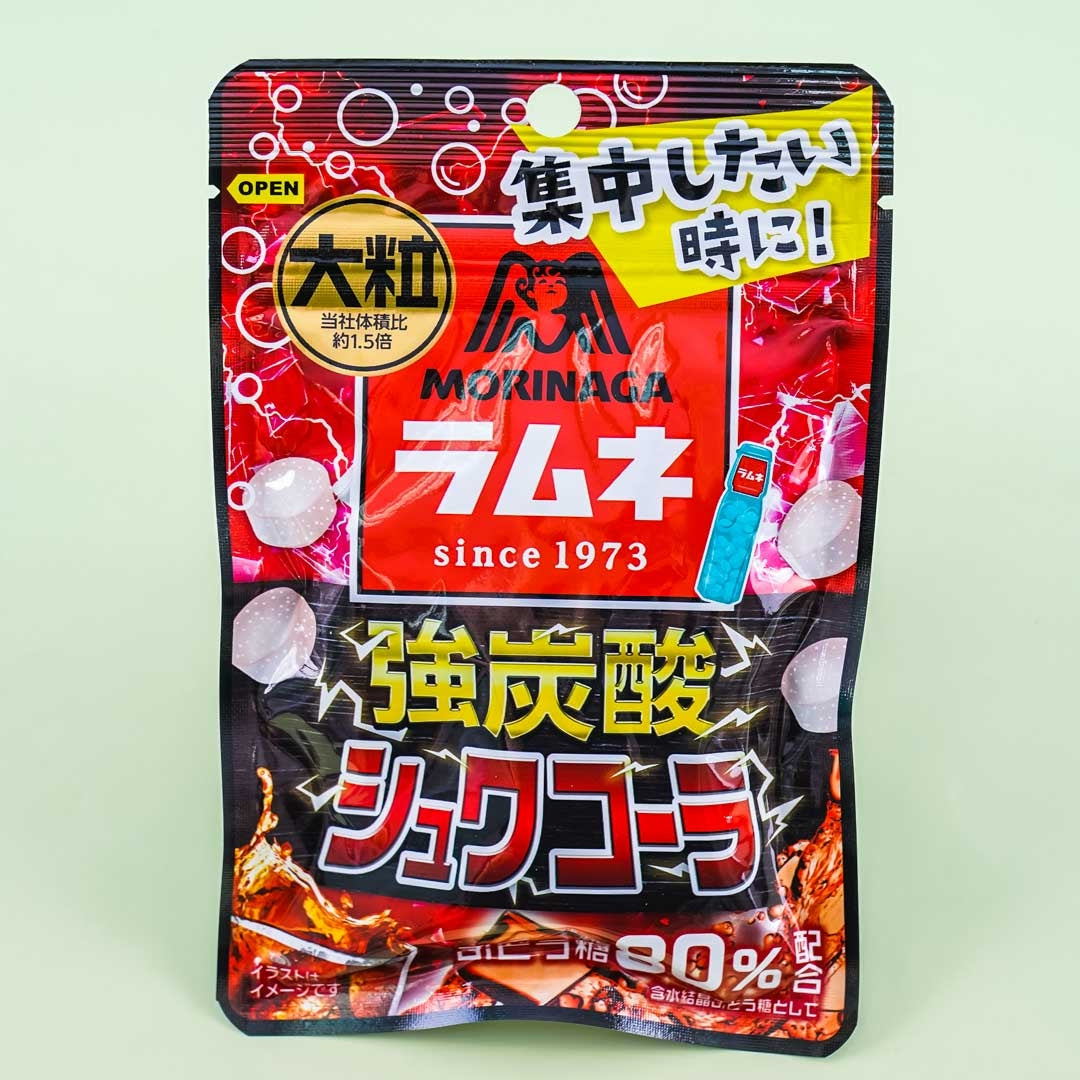Morinaga Großkorn Ramune Süßigkeit – starke karbonisierte Shuwa Cola