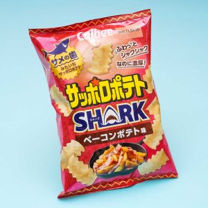Calbee Sapporo Kartoffelhai-Chips – Speck
