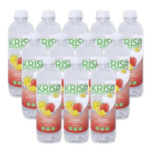 Flavas Wasserquelle Erdbeer Ananas 16,9 fo – Packung mit 12