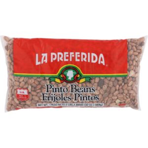 La Preferida – Pinto Bohnen-Polybag, 2 lb – Packung mit 12 Stück