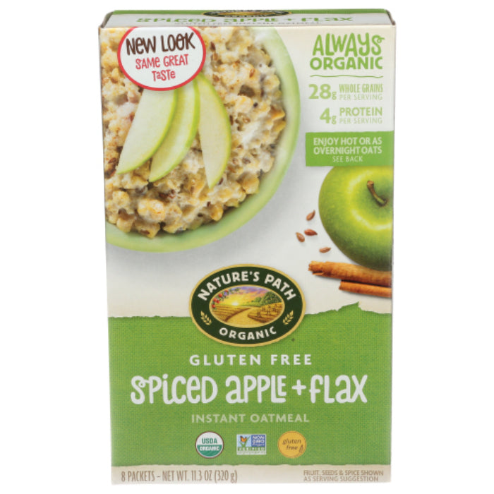 Nature's Path Getreide glutenfrei Spiced Apfel Flax 11.3 Oz – Packung