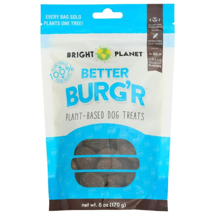 Bright Planet – Behandeln Sie Hundepflanze basierend besser Burg'r, 6 Oz (Packung von 12)