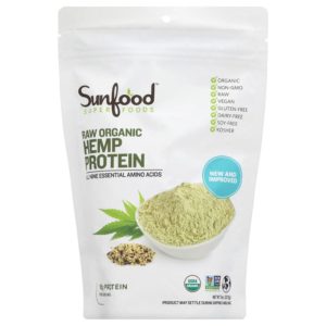 Sunfood Superfoods Organisches Hanfprotein Pulver