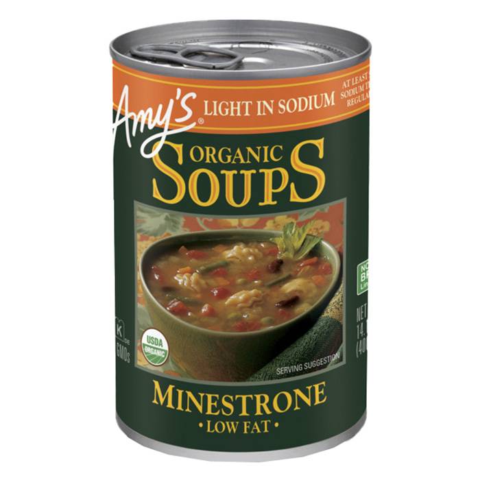 Amy's Organische Minestrone Suppe, 14,1 oz