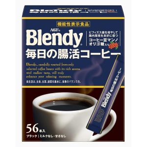 AGF Blendy Stick Schwarzer täglicher Kaffee 56 Pacs Instantkaffee Hergestellt in Japan – Tokyo Sakura Mall