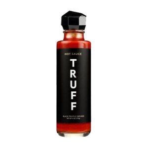 Truff schwarze Trüffel infundierte scharfe Sauce, – 6oz