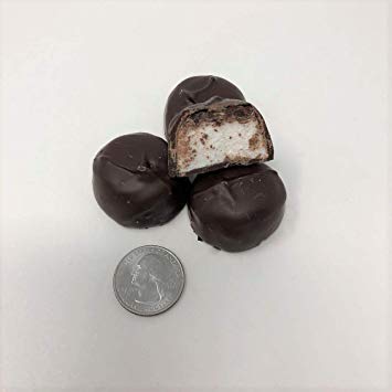 Asher's Zartbitterschokolade Bedeckte Marshmallows ohne Zucker