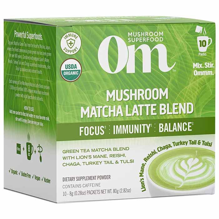 Pilz Matcha Latte Blend – Om Pilz Superfood